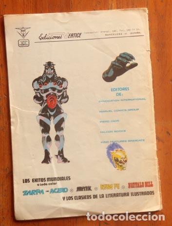 C&oacute;mics: COMIC. LOS DEFENSORES. EDICIONES VERTICE. N&Uacute;M.2 - Foto 4