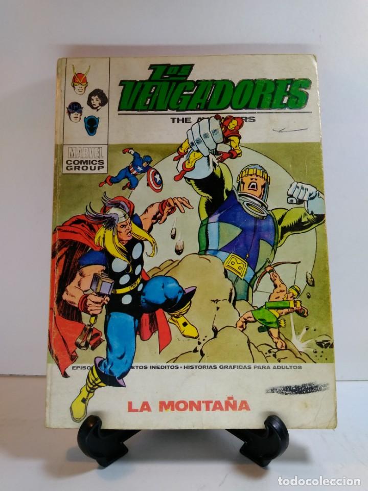 C&oacute;mics: MARVEL COMICS GROUP. LOS VENGADORES 48. LA MONTA&Ntilde;A. V&eacute;rtice 1973 - Foto 1