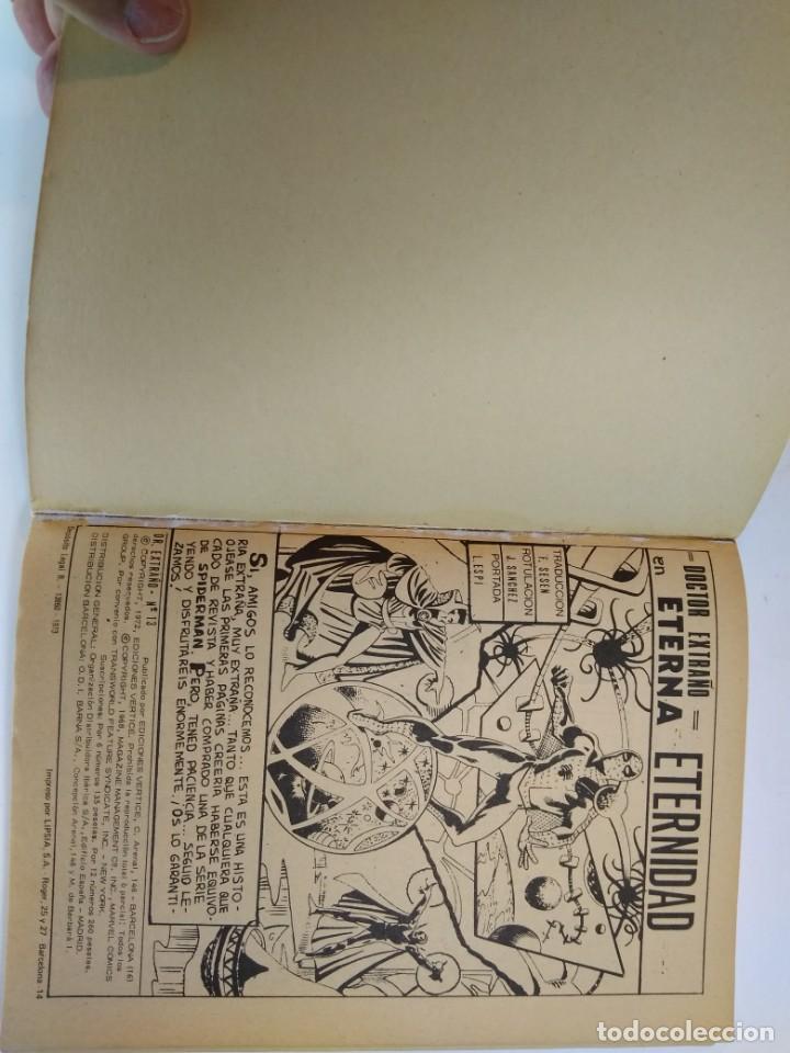 C&oacute;mics: MARVEL COMICS GROUP. DOCTOR EXTRA&Ntilde;O n&ordm; 13: ETERNA ETERNIDAD. Ediciones V&eacute;rtice 1972 - Foto 2