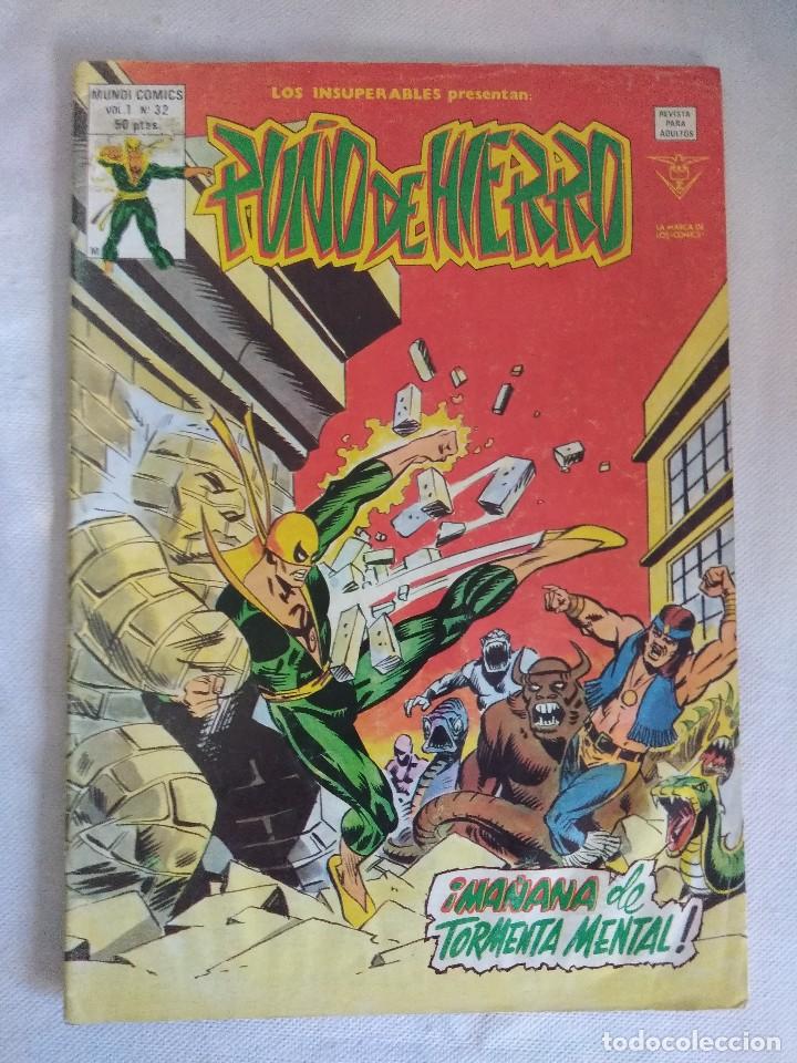 C&oacute;mics: VERTICE/LOS INSUPERABLES N&ordm;32/PU&Ntilde;O DE HIERRO. - Foto 1