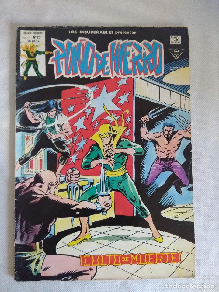 C&oacute;mics: VERTICE/LOS INSUPERABLES N&ordm;23/PU&Ntilde;O DE HIERRO. - Foto 1