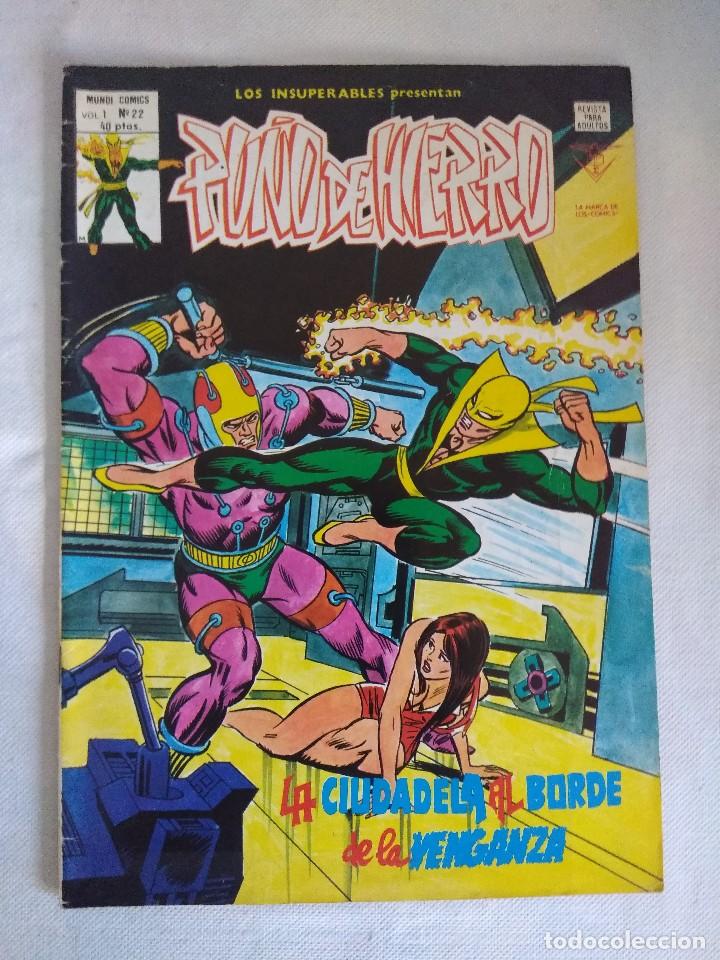 C&oacute;mics: VERTICE/LOS INSUPERABLES N&ordm;22/PU&Ntilde;O DE HIERRO. - Foto 1