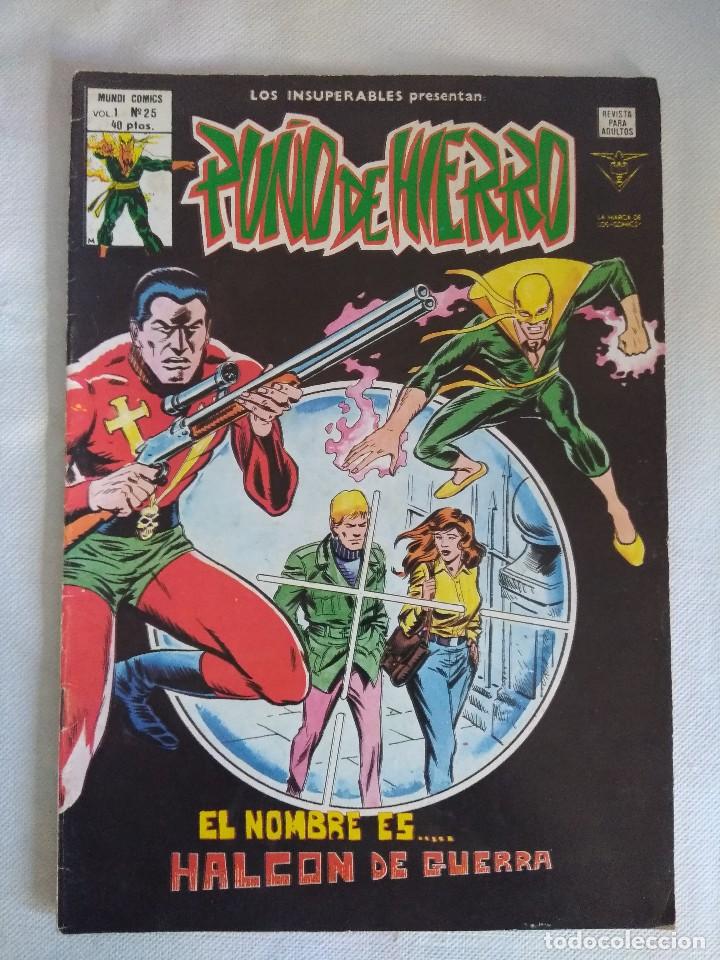C&oacute;mics: VERTICE/LOS INSUPERABLES N&ordm;25/PU&Ntilde;O DE HIERRO. - Foto 1