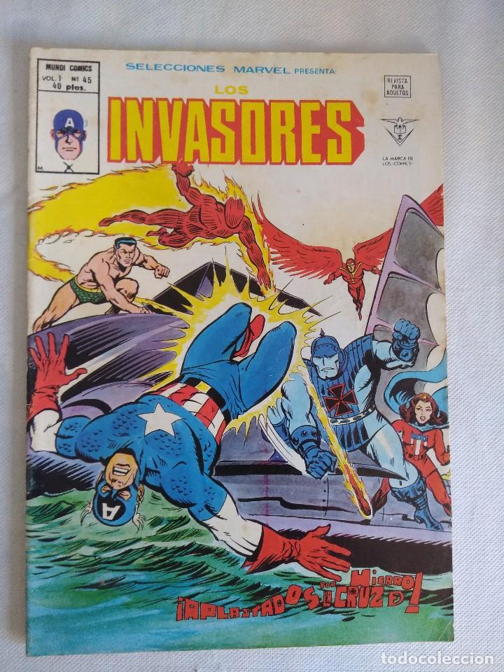 C&oacute;mics: VERTICE/SELECCIONES MARVEL N45/LOS INVASORES. - Foto 1