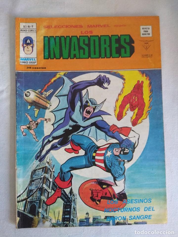 C&oacute;mics: VERTICE/SELECCIONES MARVEL N9/LOS INVASORES. - Foto 1