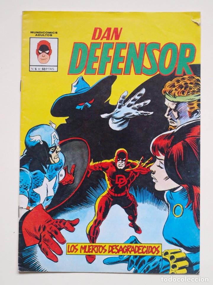 C&oacute;mics: DAN DEFENSOR - N&deg;6 - LOS MUERTOS DESAGRADECIDOS - VERTICE - 1981 - Foto 1