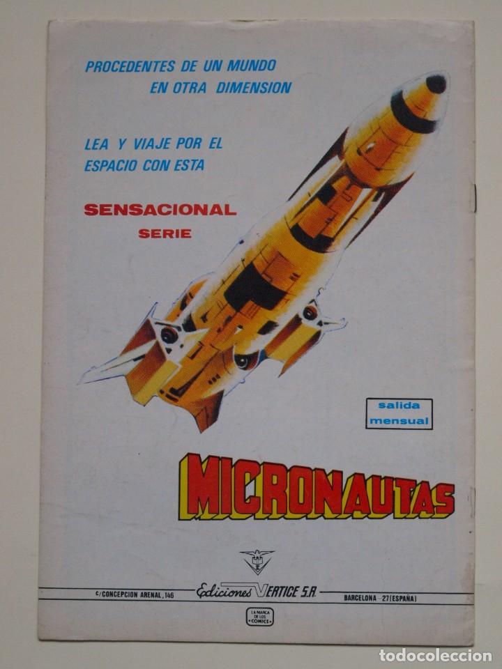 C&oacute;mics: DAN DEFENSOR - N&deg;6 - LOS MUERTOS DESAGRADECIDOS - VERTICE - 1981 - Foto 2