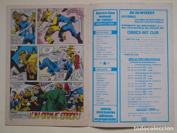 C&oacute;mics: DAN DEFENSOR - N&deg;6 - LOS MUERTOS DESAGRADECIDOS - VERTICE - 1981 - Foto 4