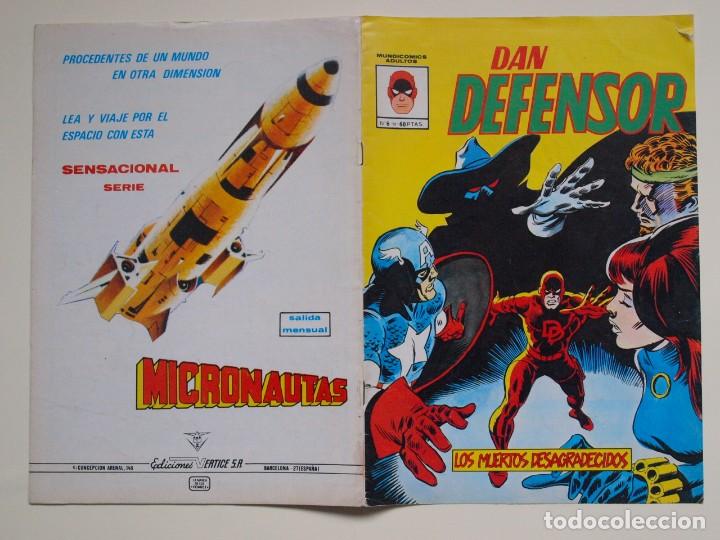 C&oacute;mics: DAN DEFENSOR - N&deg;6 - LOS MUERTOS DESAGRADECIDOS - VERTICE - 1981 - Foto 6
