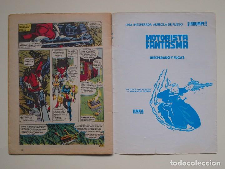 Cómics: MICRONAUTAS - N°5 - MAS DURA ES LA CAIDA - LINEA SURCO - 1981 - Foto 4 - 134546066