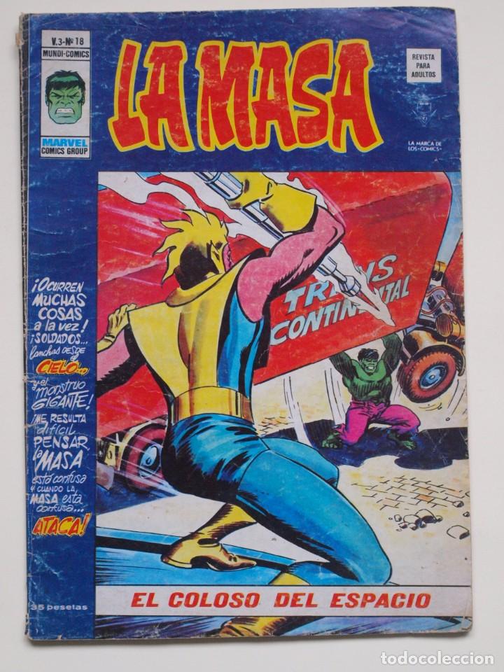 C&oacute;mics: LA MASA - V3 - N&deg;18 - EL COLOSO DEL ESPACIO - VERTICE - 1976 - Foto 1