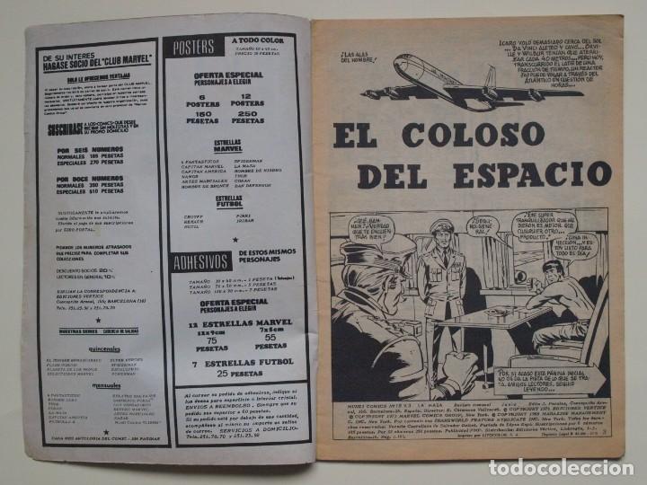 C&oacute;mics: LA MASA - V3 - N&deg;18 - EL COLOSO DEL ESPACIO - VERTICE - 1976 - Foto 3