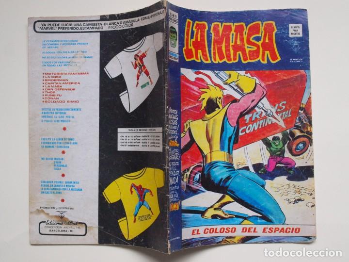 C&oacute;mics: LA MASA - V3 - N&deg;18 - EL COLOSO DEL ESPACIO - VERTICE - 1976 - Foto 7