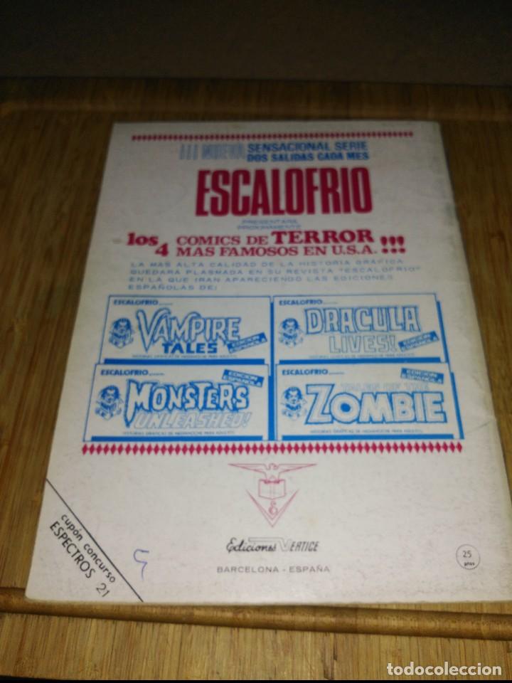 C&oacute;mics: Espectros N&ordm; 21 EN MUY BUEN ESTADO VERTICE - Foto 2