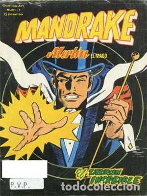 C&oacute;mics: MANDRAKE MERLIN EL MAGO - ED. VERTICE - COLECCION COMPLETA DE 17 NUMEROS - Foto 1