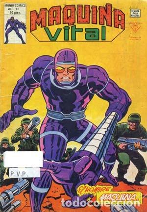 C&oacute;mics: MAQUINA VITAL - ED. VERTICE - COLECCION COMPLETA DE 6 NUMEROS - Foto 1