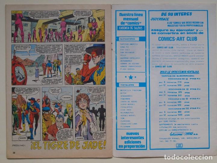 C&oacute;mics: POWER MAN - N&deg;2 - LA ULTIMA PARTIDA - VERTICE - 1981 - Foto 6