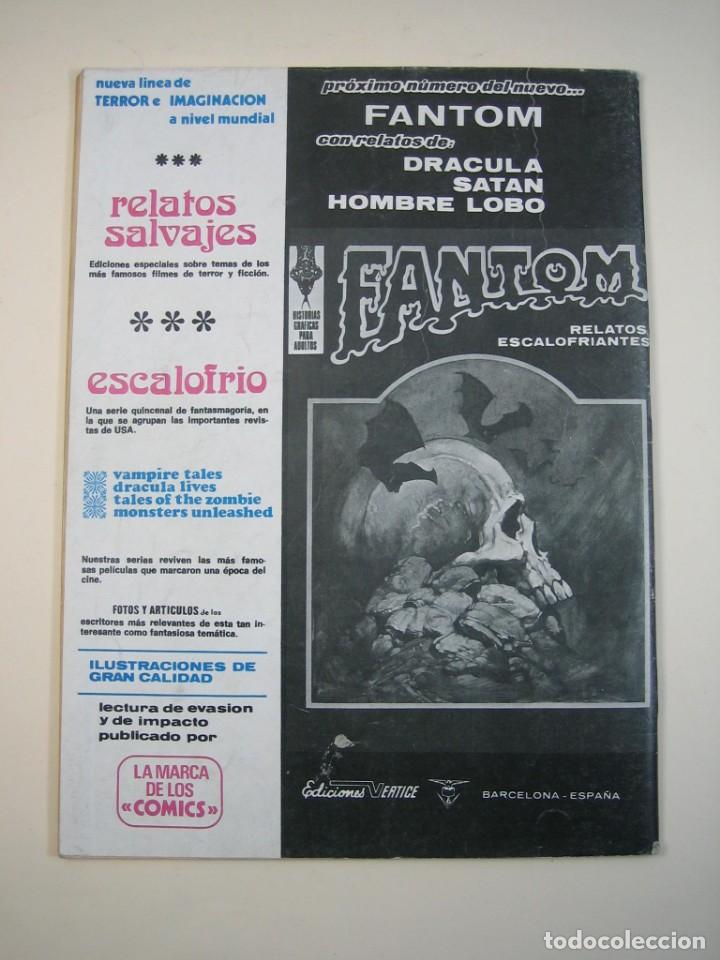 C&oacute;mics: FANTOM (1974, VERTICE) -V.2- 6 &middot; 30-I-1975 &middot; SAT&Aacute;N - Foto 2