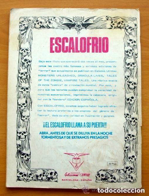 C&oacute;mics: Escalofrio n&ordm; 6 - Ediciones V&eacute;rtice 1974 - Monsters - Marvel n&ordm; 2 - Foto 2