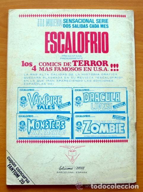 C&oacute;mics: Fantom, n&ordm; 20 - Ediciones V&eacute;rtice 1973 - Foto 2