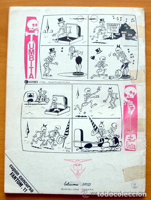 C&oacute;mics: Fantom, n&ordm; 11 - Ediciones V&eacute;rtice 1973 - Foto 2