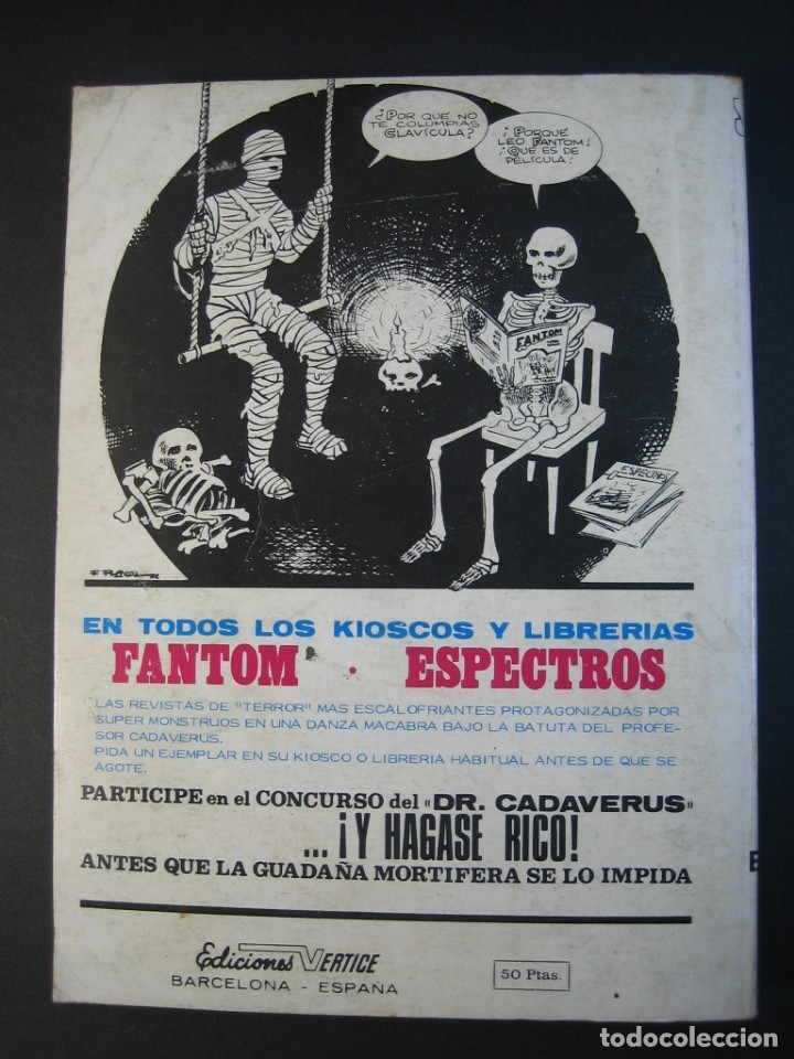 C&oacute;mics: SPIDER (1973, VERTICE) 1 &middot; V-1973 &middot; SPIDER - Foto 2