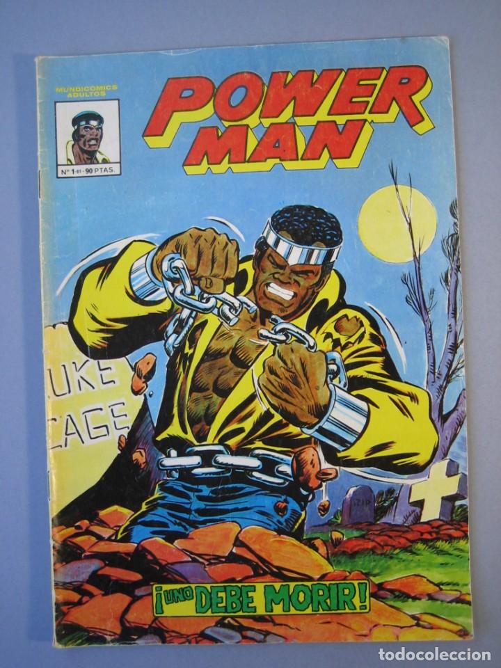 C&oacute;mics: POWER MAN (1981, VERTICE) 1 &middot; X-1981 &middot; UNO DEBE MORIR - Foto 1