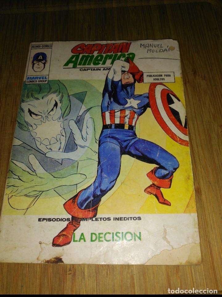 C&oacute;mics: Capit&aacute;n Am&eacute;rica Vol.1 N&ordm; 34 VERTICE - Foto 1