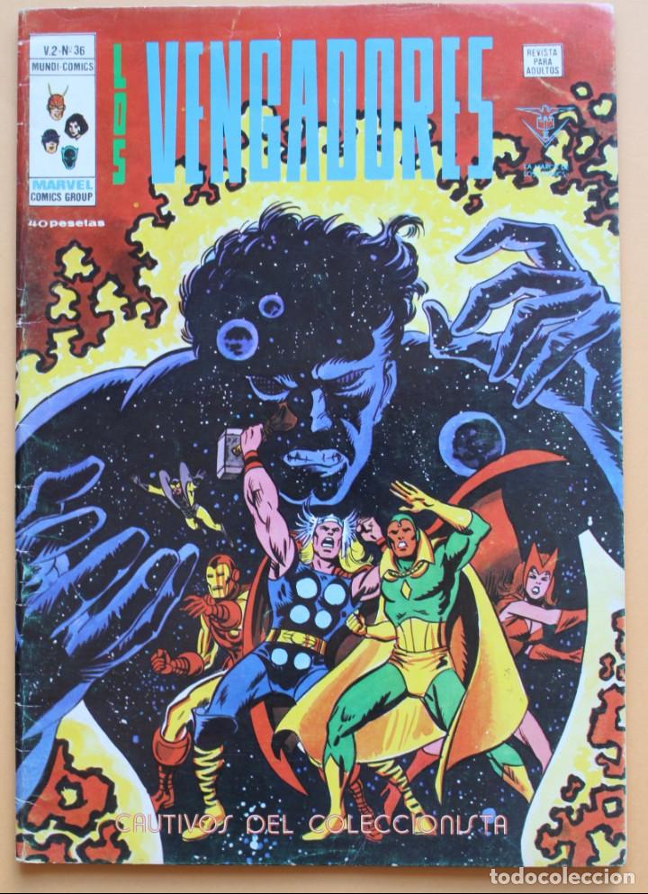 C&oacute;mics: MARVEL COMICS -LOS VENGADORES- V.2 N&ordm; 36- 1979-NM - Foto 1