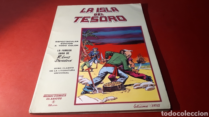C&oacute;mics: LA ISLA DEL TESORO MUNDI COMICS CLASICOS 4 EDICIONES VERTICE - Foto 1