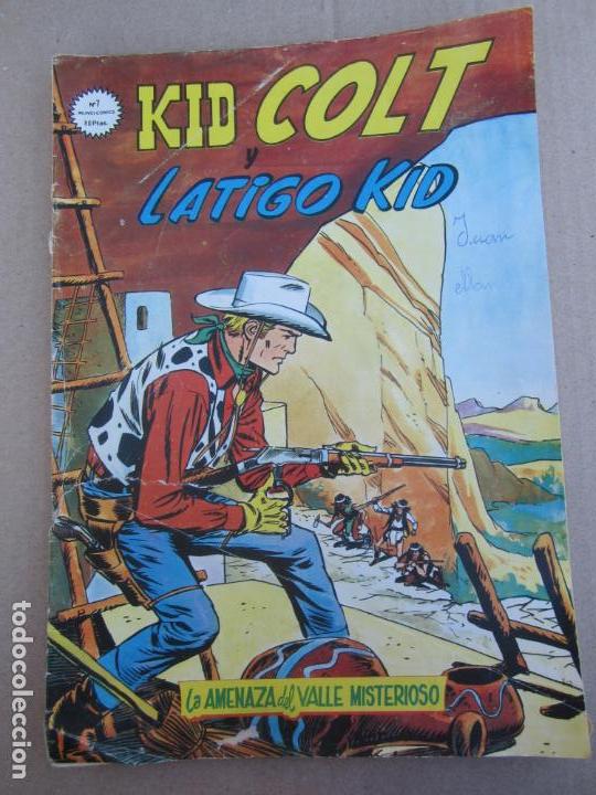 C&oacute;mics: KID COLT Y LATIGO KID , NUMERO 7 , EDICIONES VERTICE - Foto 1