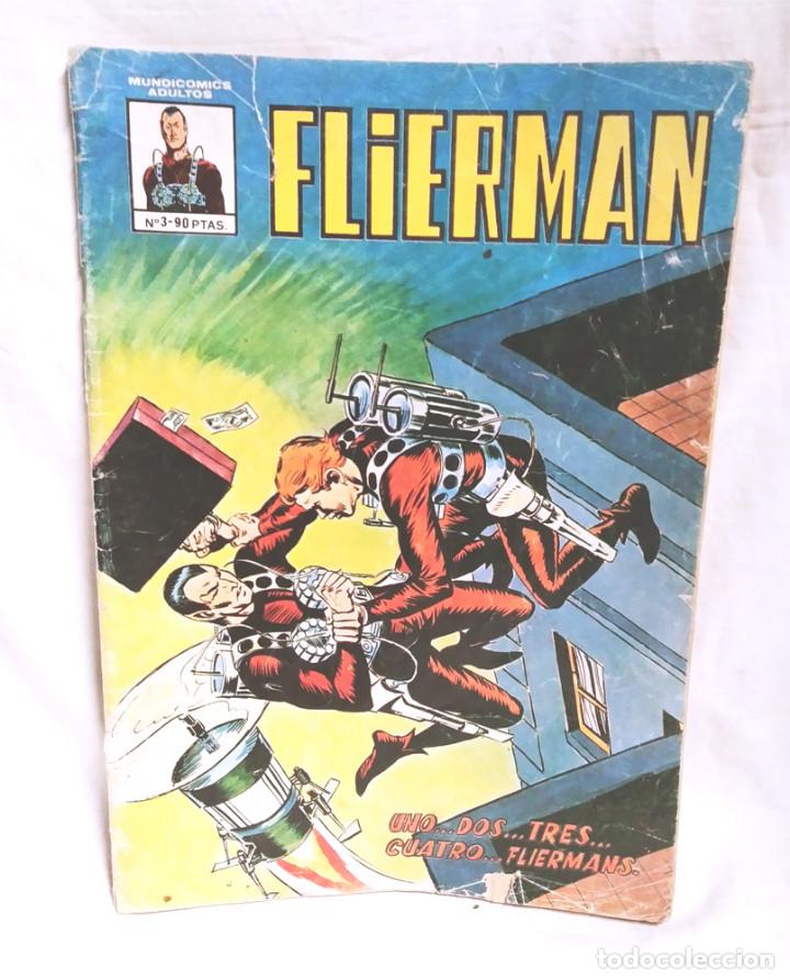 C&oacute;mics: Flierman n&ordm; 3 Vertice a&ntilde;o 81 - Foto 1