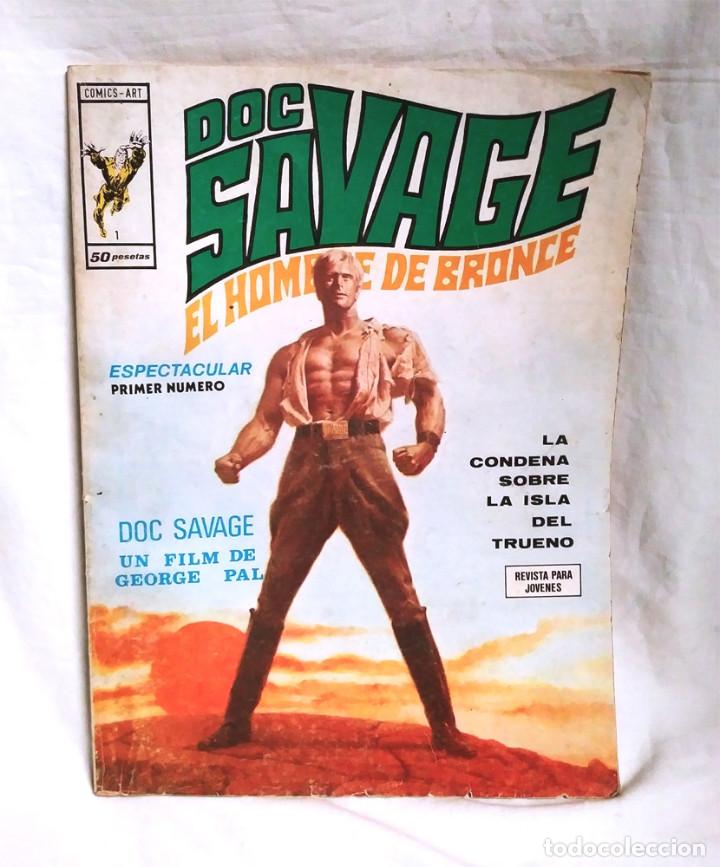 C&oacute;mics: Doc Savage El Hombre de Bronce n&ordm; 1 Vertice a&ntilde;o 75 - Foto 1