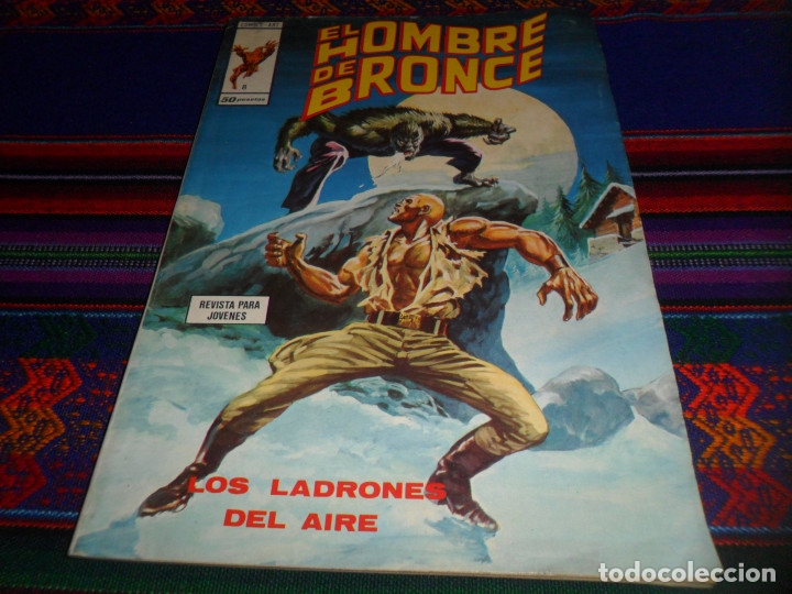 C&oacute;mics: V&Eacute;RTICE COMICS ART EL HOMBRE DE BRONCE N&ordm;S 7 Y 8. 1976. 50 PTS. - Foto 2