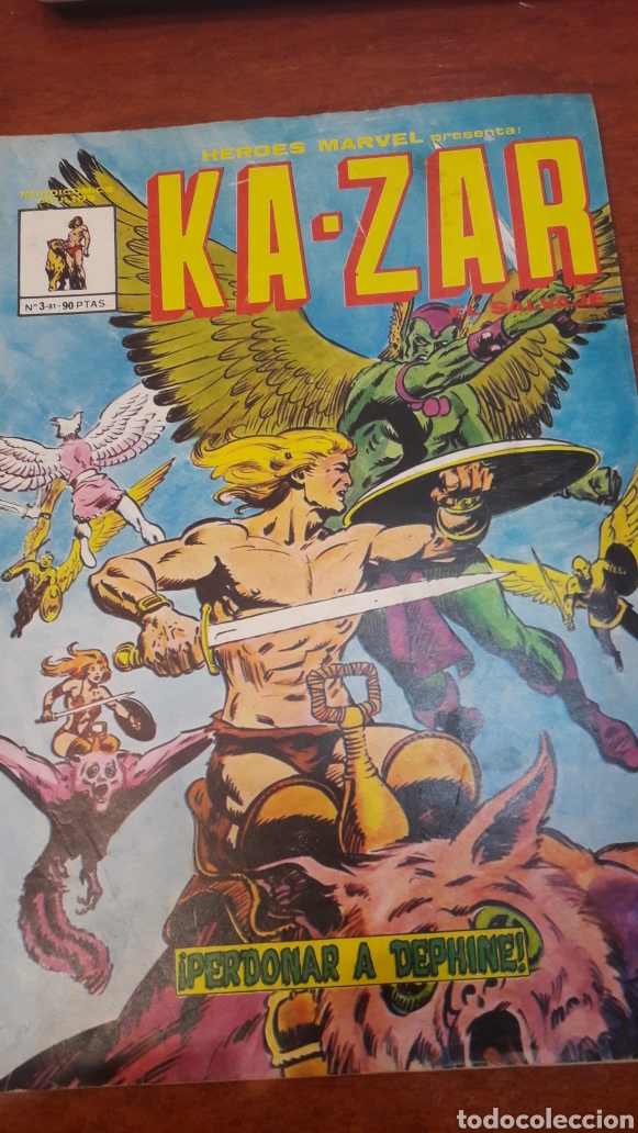 C&oacute;mics: Ka..Zar heroes Marvel n 3 perdonar a Dephine - Foto 1