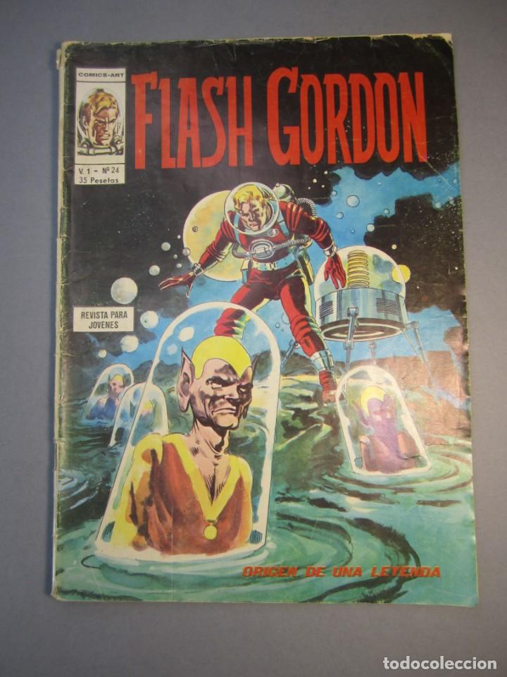 C&oacute;mics: FLASH GORDON (1974, VERTICE) -V.1- 24 &middot; 1975 &middot; FLASH GORDON - Foto 1