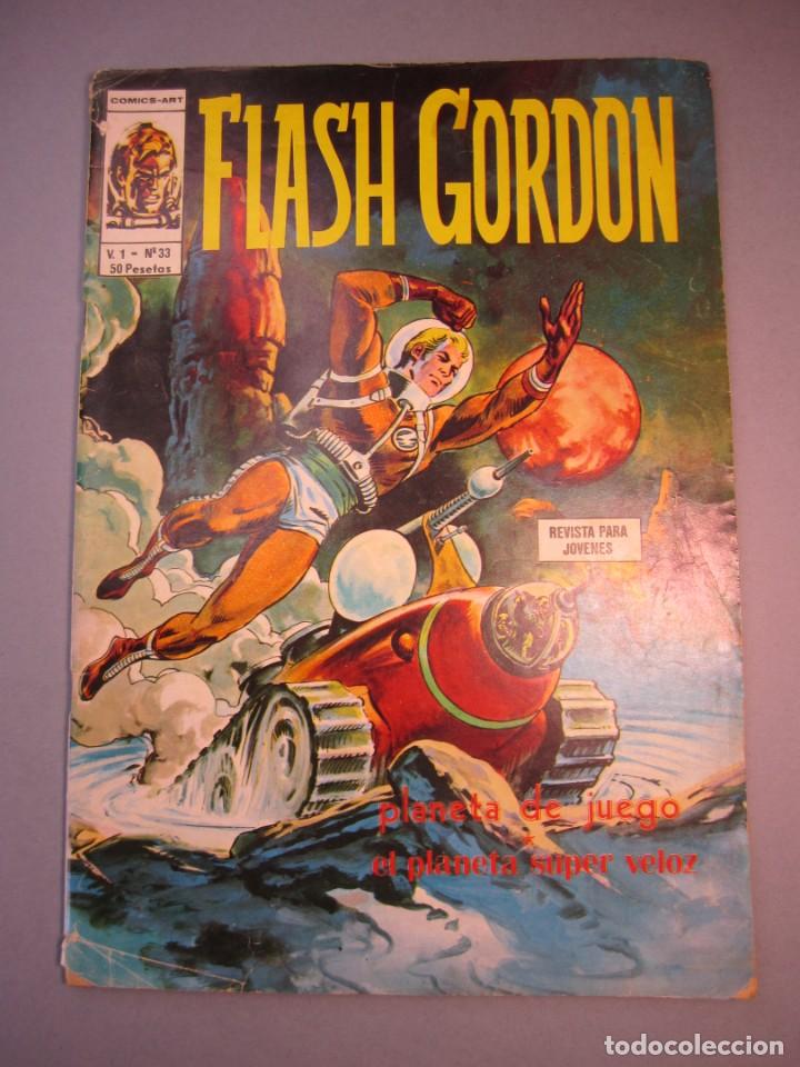 C&oacute;mics: FLASH GORDON (1974, VERTICE) -V.1- 33 &middot; 1975 &middot; FLASH GORDON - Foto 1