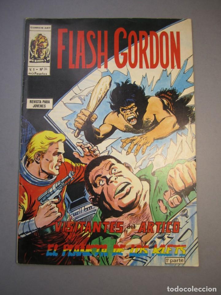 C&oacute;mics: FLASH GORDON (1974, VERTICE) -V.1- 34 &middot; 1975 &middot; FLASH GORDON - Foto 1