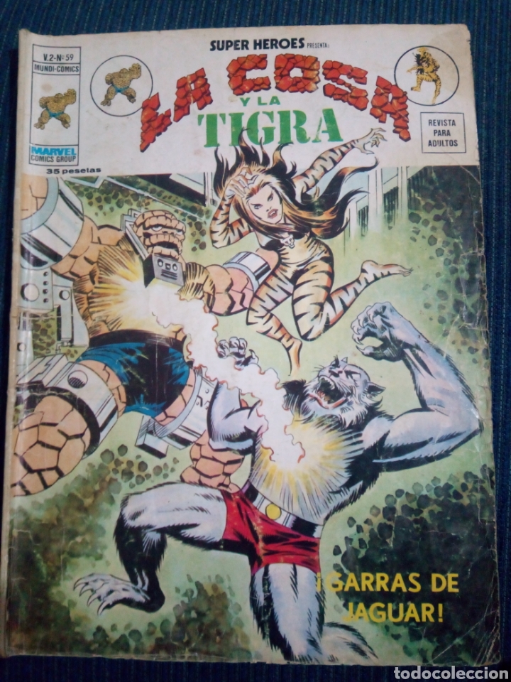 C&oacute;mics: LA COSA Y LA TIGRA V 2 N&ordm; 59, VERTICE - Foto 1
