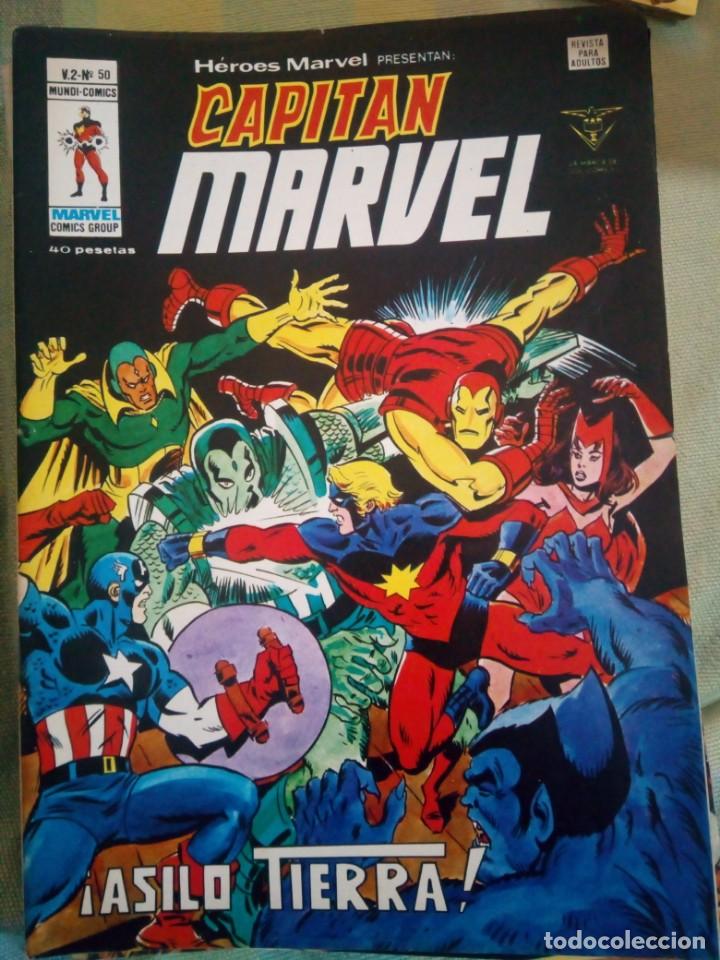 C&oacute;mics: Super heroes capitan marvel 50 - Foto 1