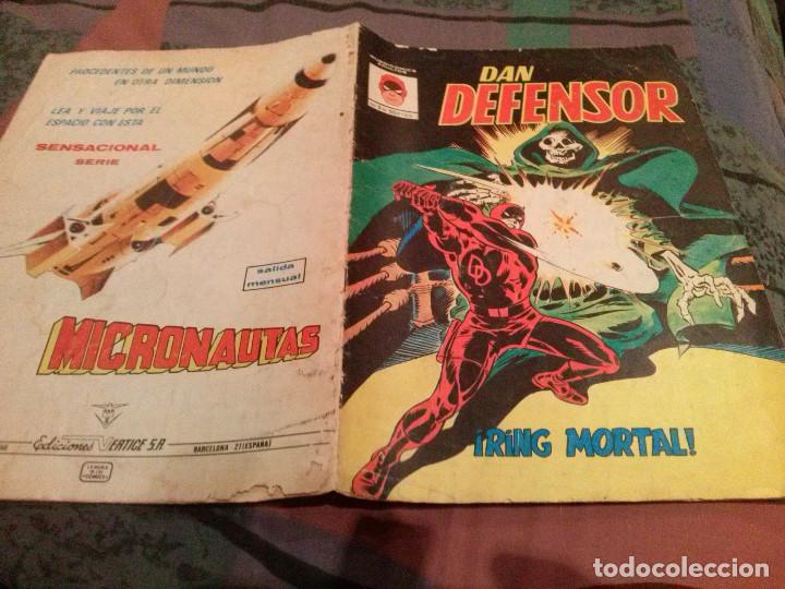 C&oacute;mics: DAN DEFENSOR - N&ordm; 5 - RING MORTAL - MUNDICOMICS - VERTICE - 1982 - Foto 1