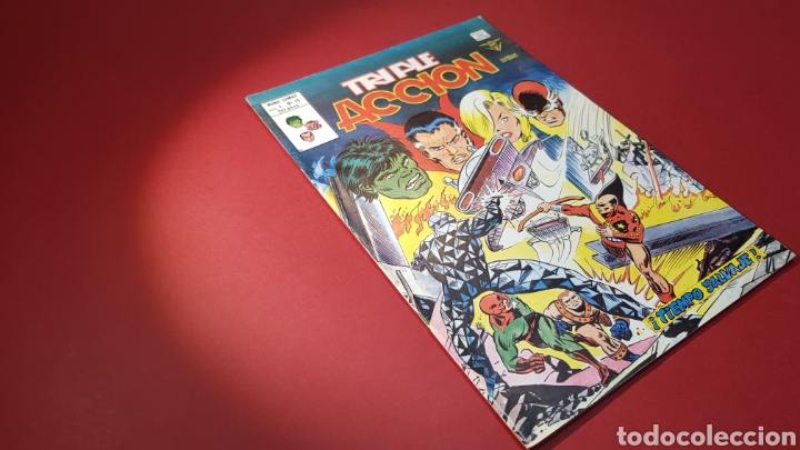 C&oacute;mics: EXCELENTE ESTADO TRIPLE ACCION 16 VERTICE - Foto 1