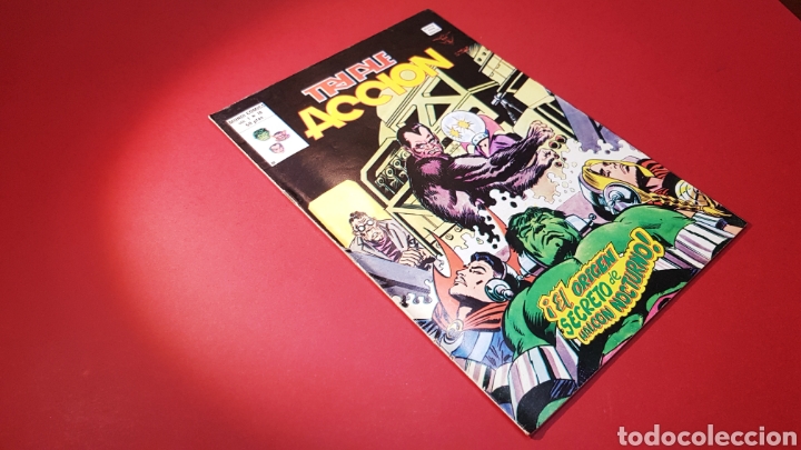 C&oacute;mics: CASI EXCELENTE ESTADO TRIPLE ACCION 19 VERTICE - Foto 1