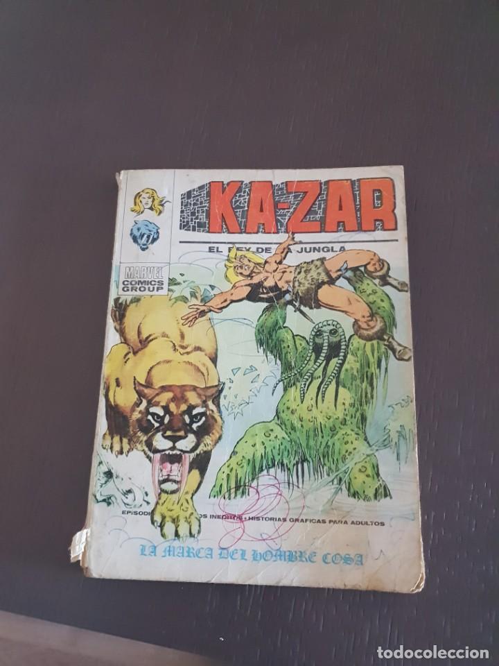 C&oacute;mics: KAZAR VOLUMEN 1 NUMERO 4 VERTICE. KA-ZAR - Foto 1