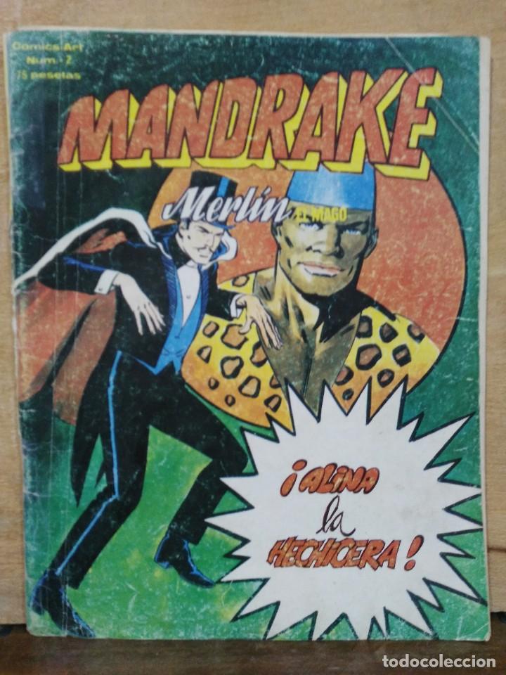 C&oacute;mics: Mandrake, Merl&iacute;n el Mago - N&ordm; 2 - Ed. V&eacute;rtice - Foto 1