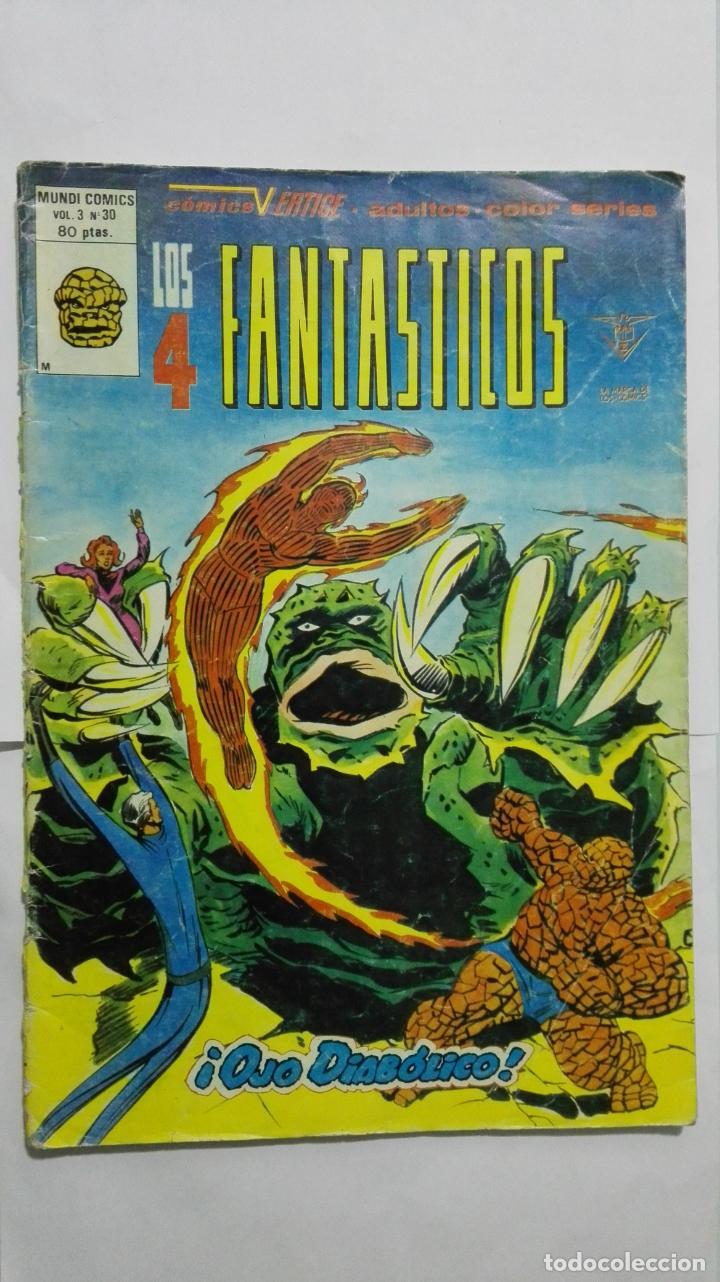 C&oacute;mics: LOS 4 FANTASTICOS, VOL 3 N&ordm; 30, COMICS VERTICE - Foto 1