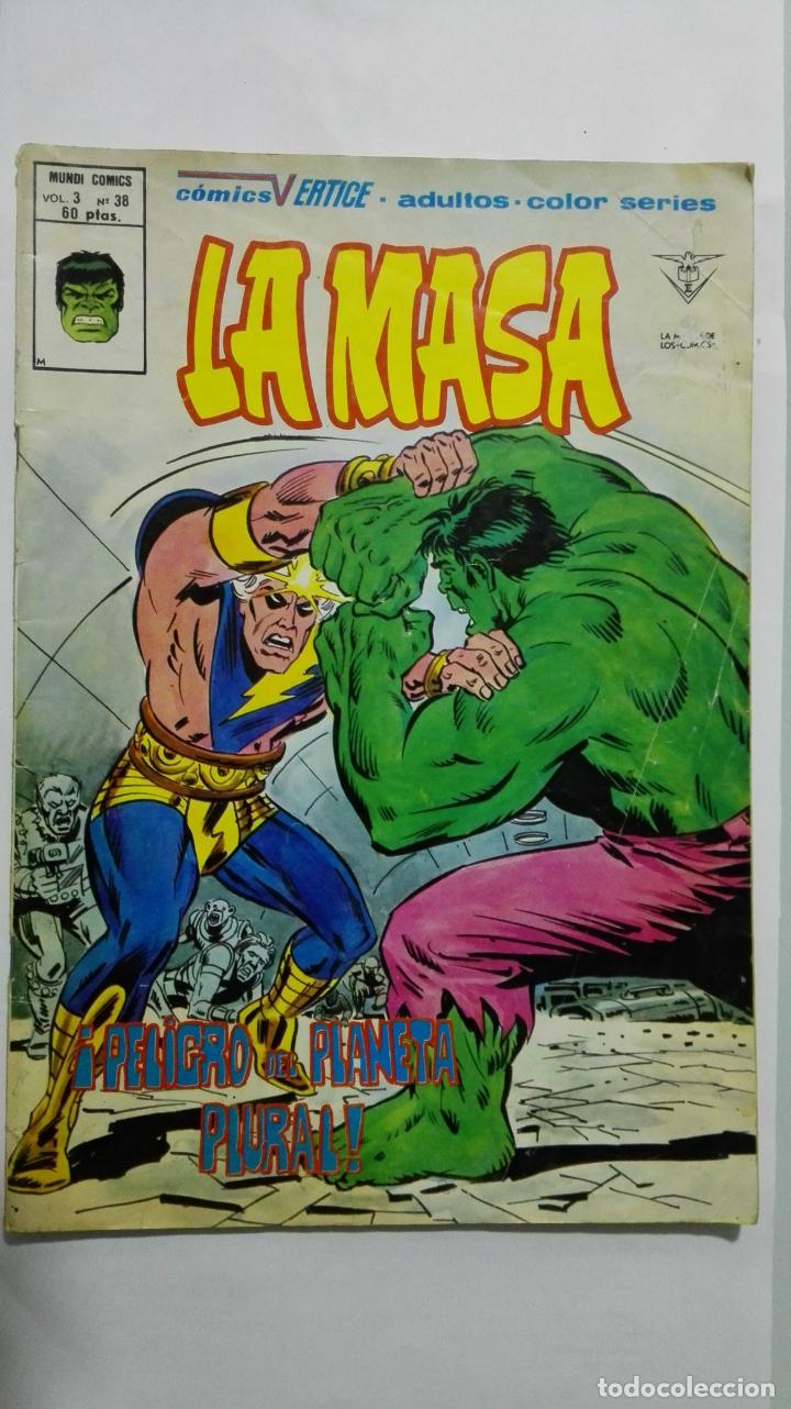C&oacute;mics: LA MASA VOL 3, N&ordm; 38, COMICS VERTICE - Foto 1