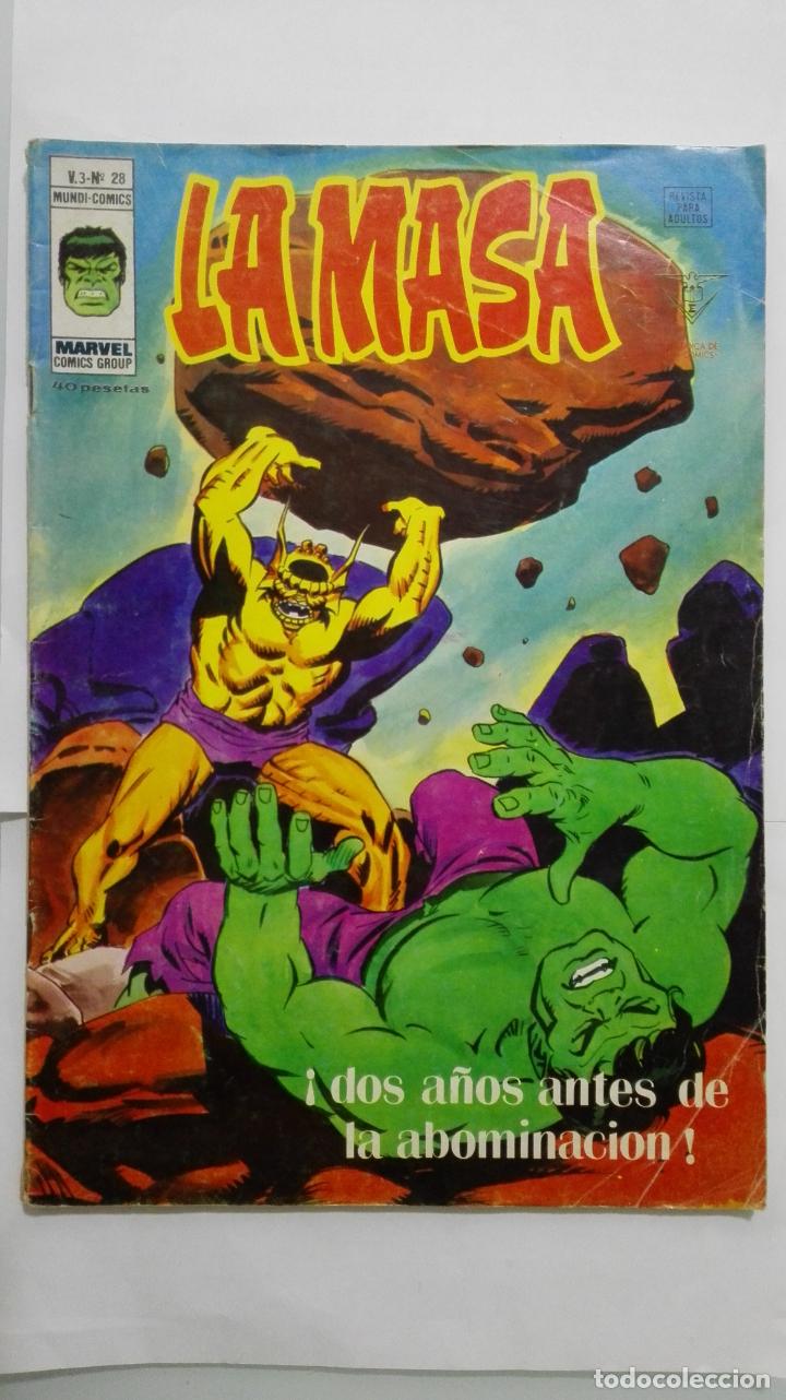 C&oacute;mics: LA MASA VOL 3, N&ordm; 28, EDICIONES VERTICE - Foto 1