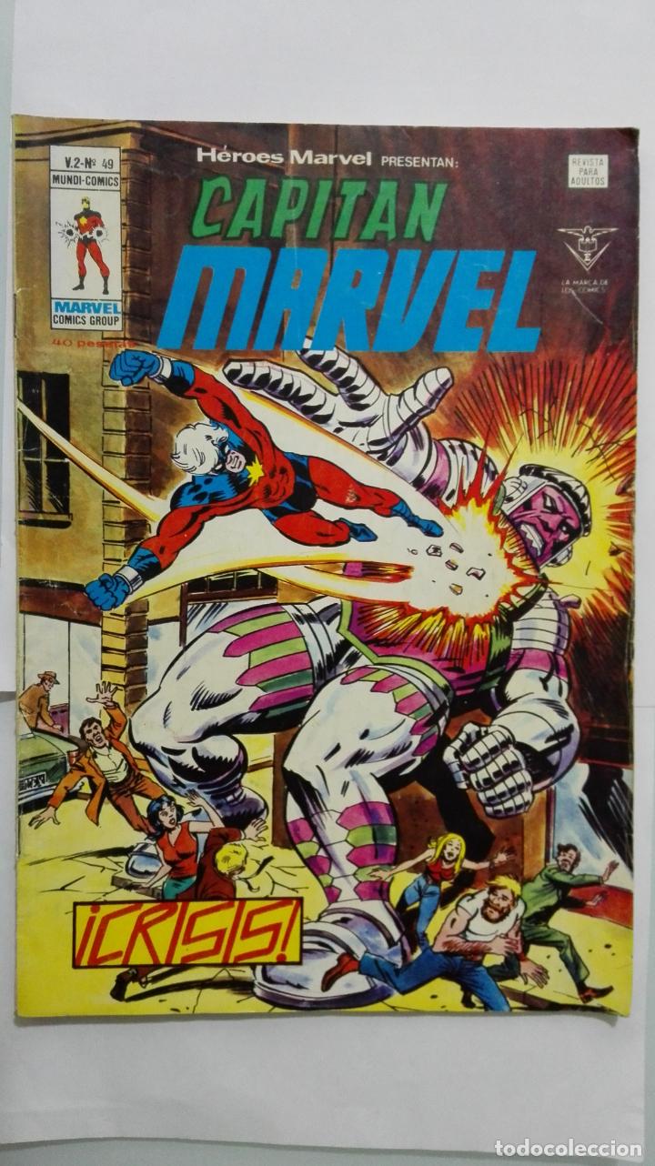C&oacute;mics: HEROES MARVEL - CAPITAN MARVEL, VOL 2 - N&ordm; 49, EDICIONES VERTICE - Foto 1