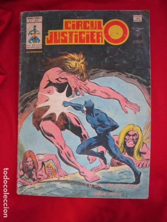 C&oacute;mics: CIRCULO JUSTICIERO N&ordm; 7 V.1 MUNDI-COMICS VERTICE MARVEL-DC 1978 - Foto 1